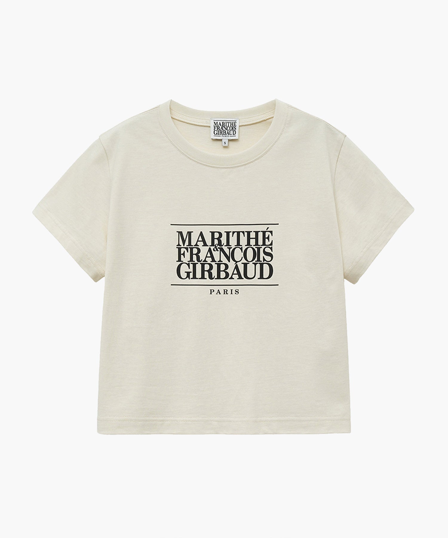 W CLASSIC LOGO CROP TEE