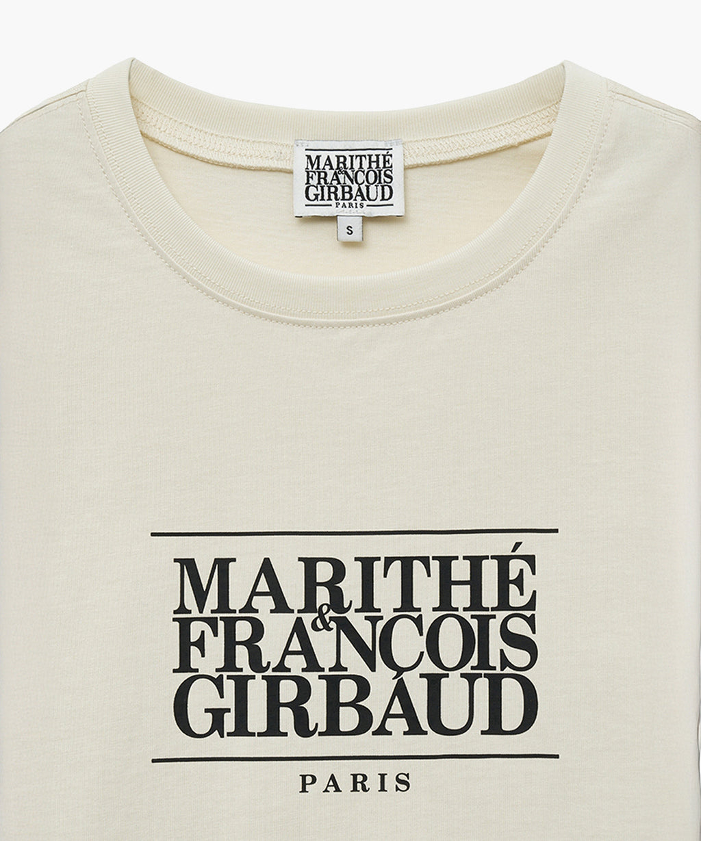 W CLASSIC LOGO CROP TEE
