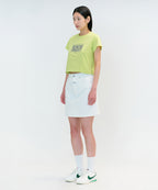 W CLASSIC LOGO CROP TEE