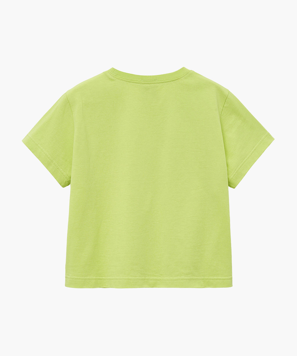 W CLASSIC LOGO CROP TEE