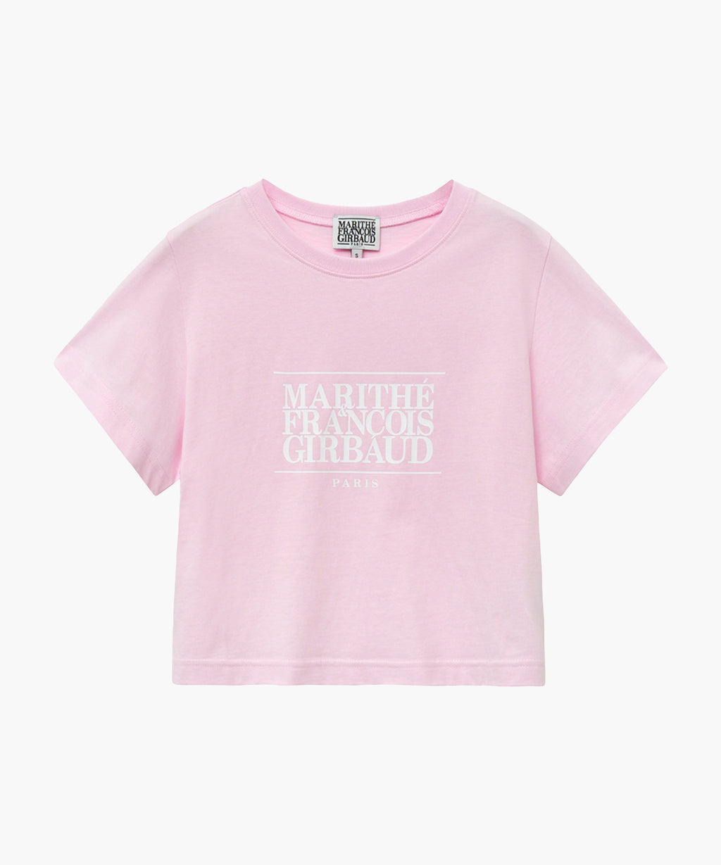W CLASSIC LOGO CROP TEE
