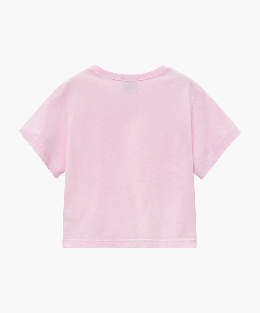 W CLASSIC LOGO CROP TEE