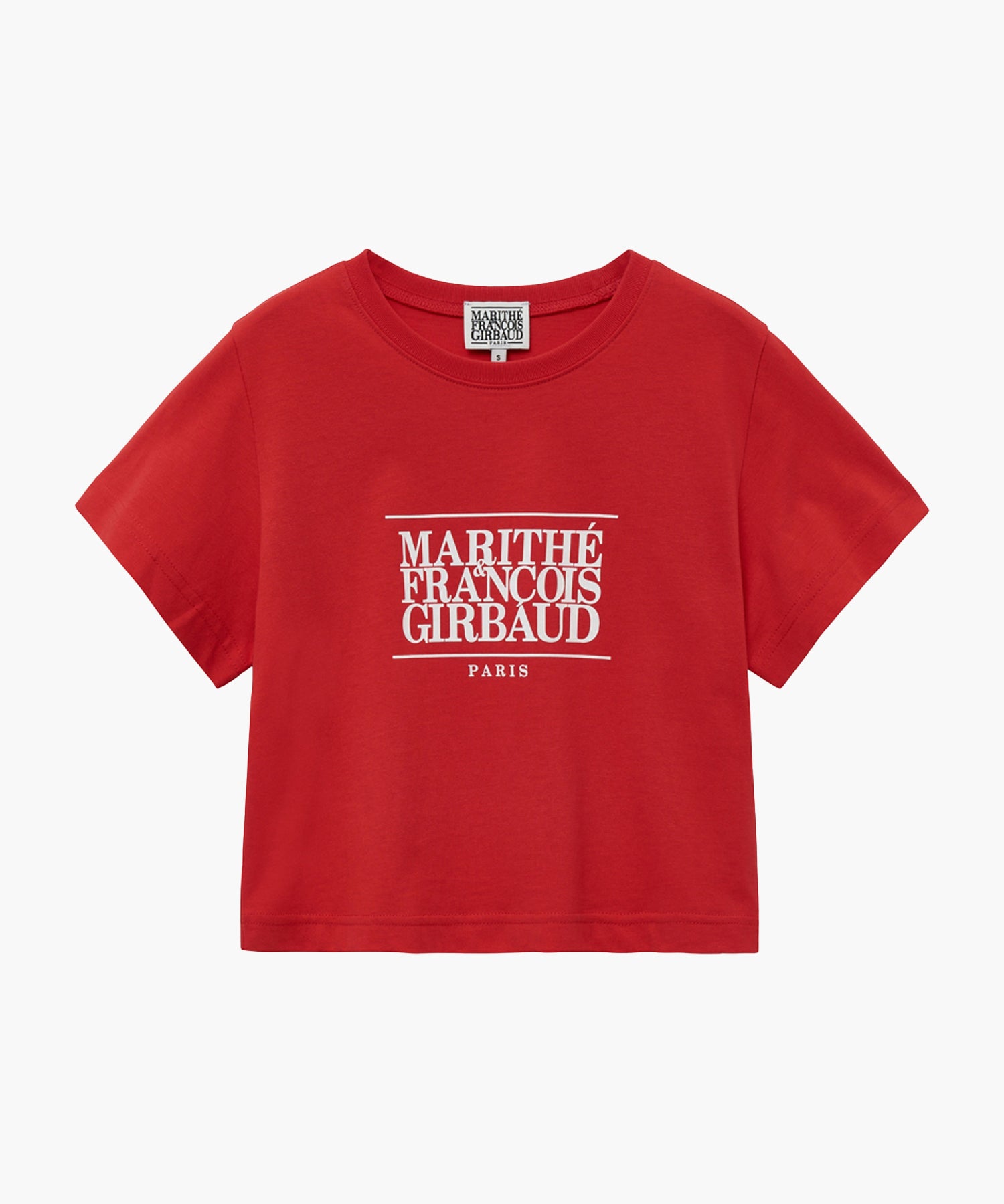 W CLASSIC LOGO CROP TEE