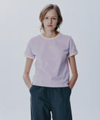 W CLASSIC LOGO RINGER TEE