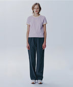 W CLASSIC LOGO RINGER TEE