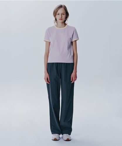 W CLASSIC LOGO RINGER TEE