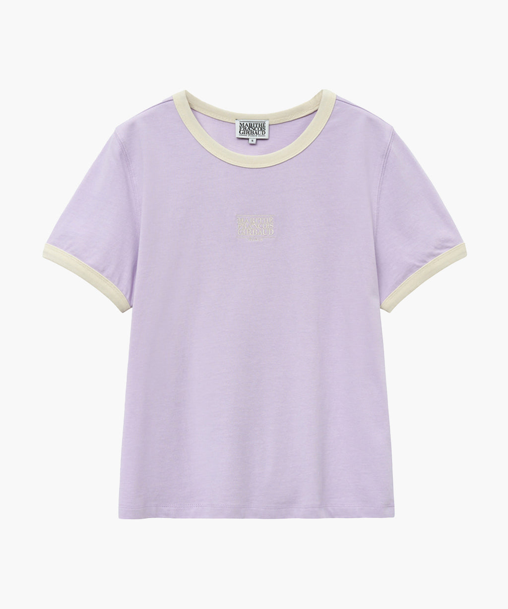 W CLASSIC LOGO RINGER TEE