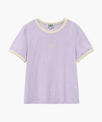 W CLASSIC LOGO RINGER TEE