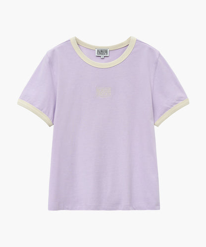W CLASSIC LOGO RINGER TEE