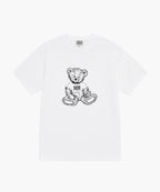 DOODLE BEAR TEE white/black