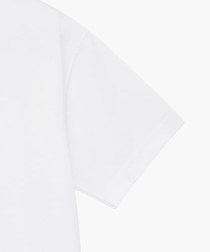 DOODLE BEAR TEE white/black
