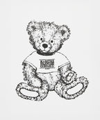 DOODLE BEAR TEE white/black