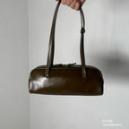 Real Leather Box Bag 亮面牛皮小號 26SS