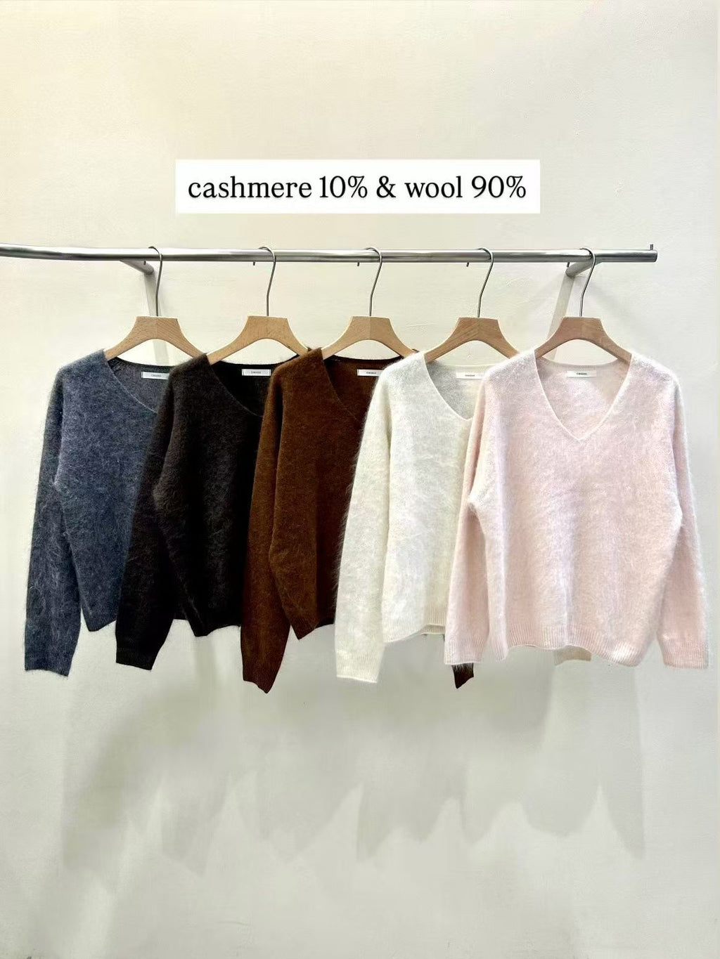 V Neck Soft Knit Top