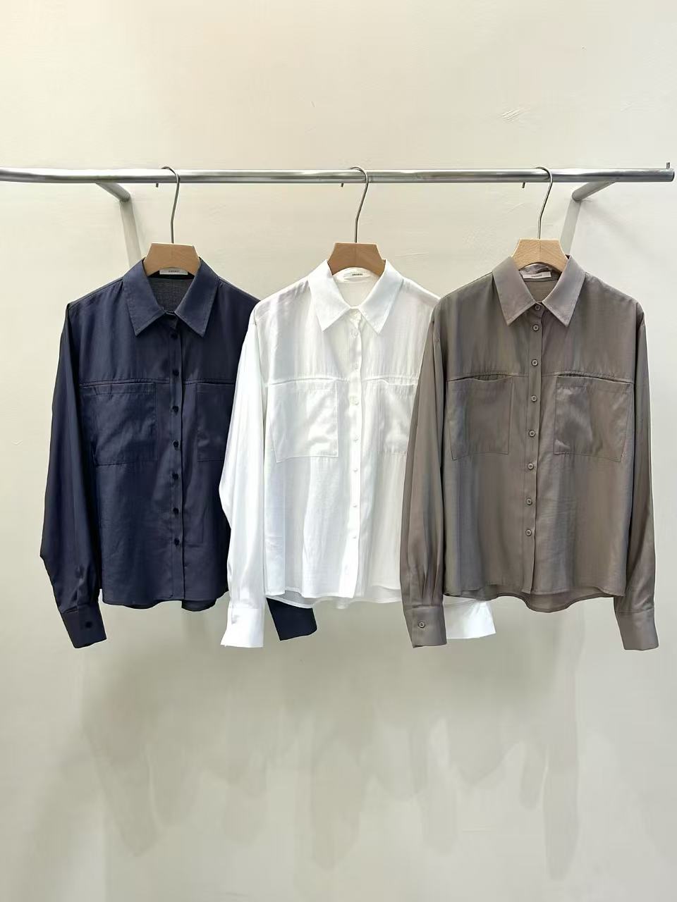 Linen Pocket Blouse