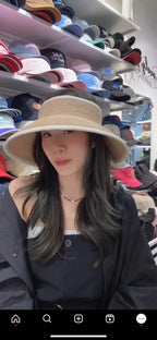 Ribbon at Back Hat