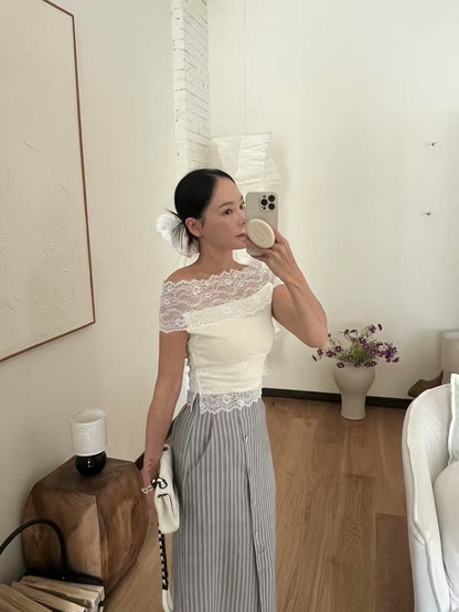 Linen Button Up Skirt