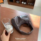 Circle Holds Leather Bag