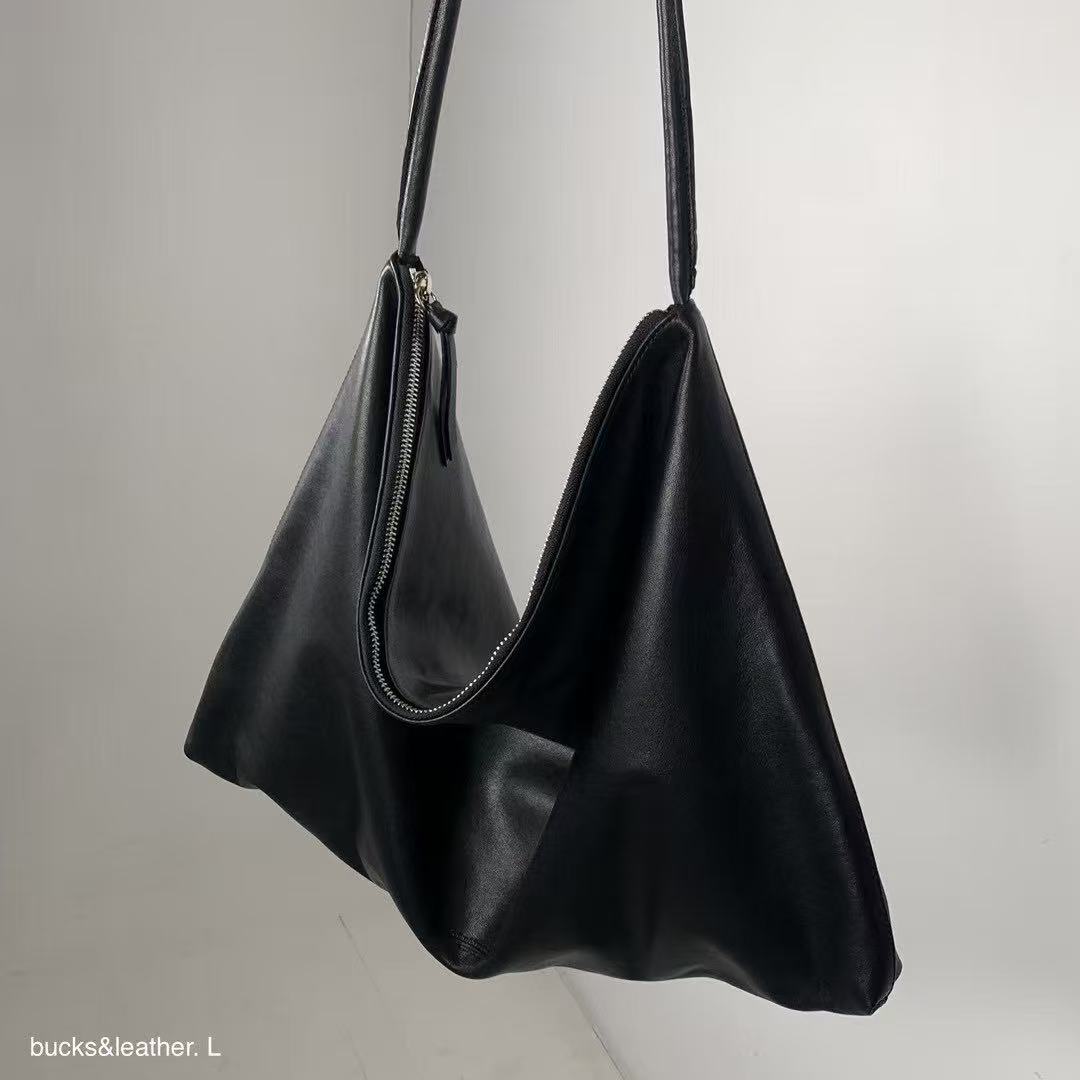 French Go to Real Leather Bag