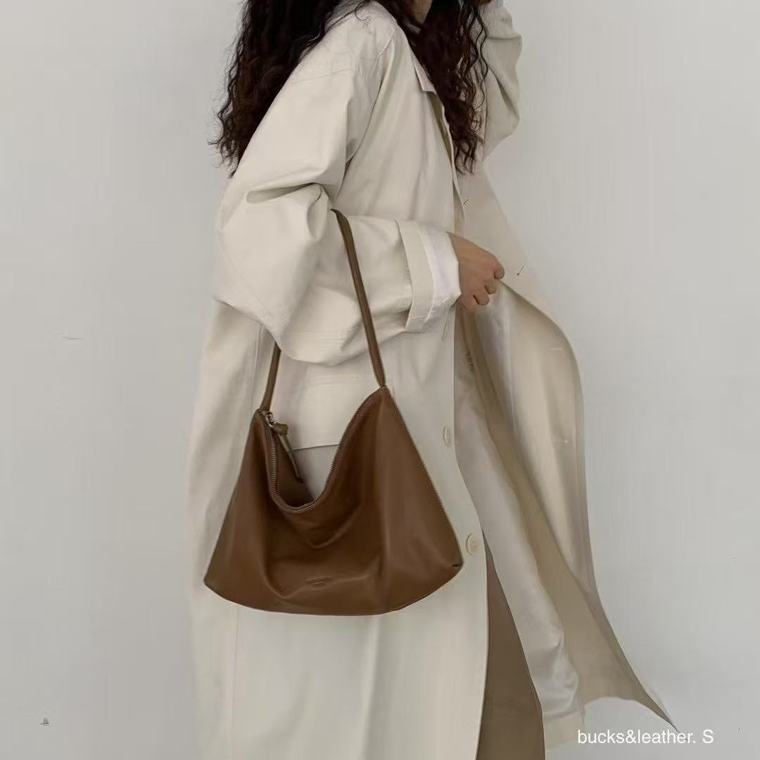 French Go to Real Leather Bag