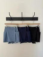 Denim Like Mini Skirt