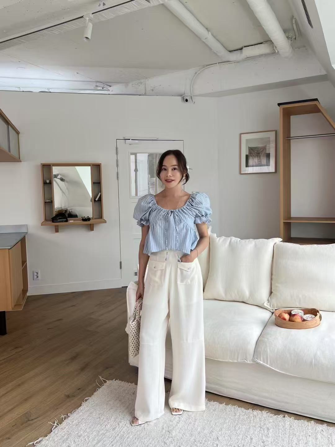 Striped Shirt T Top