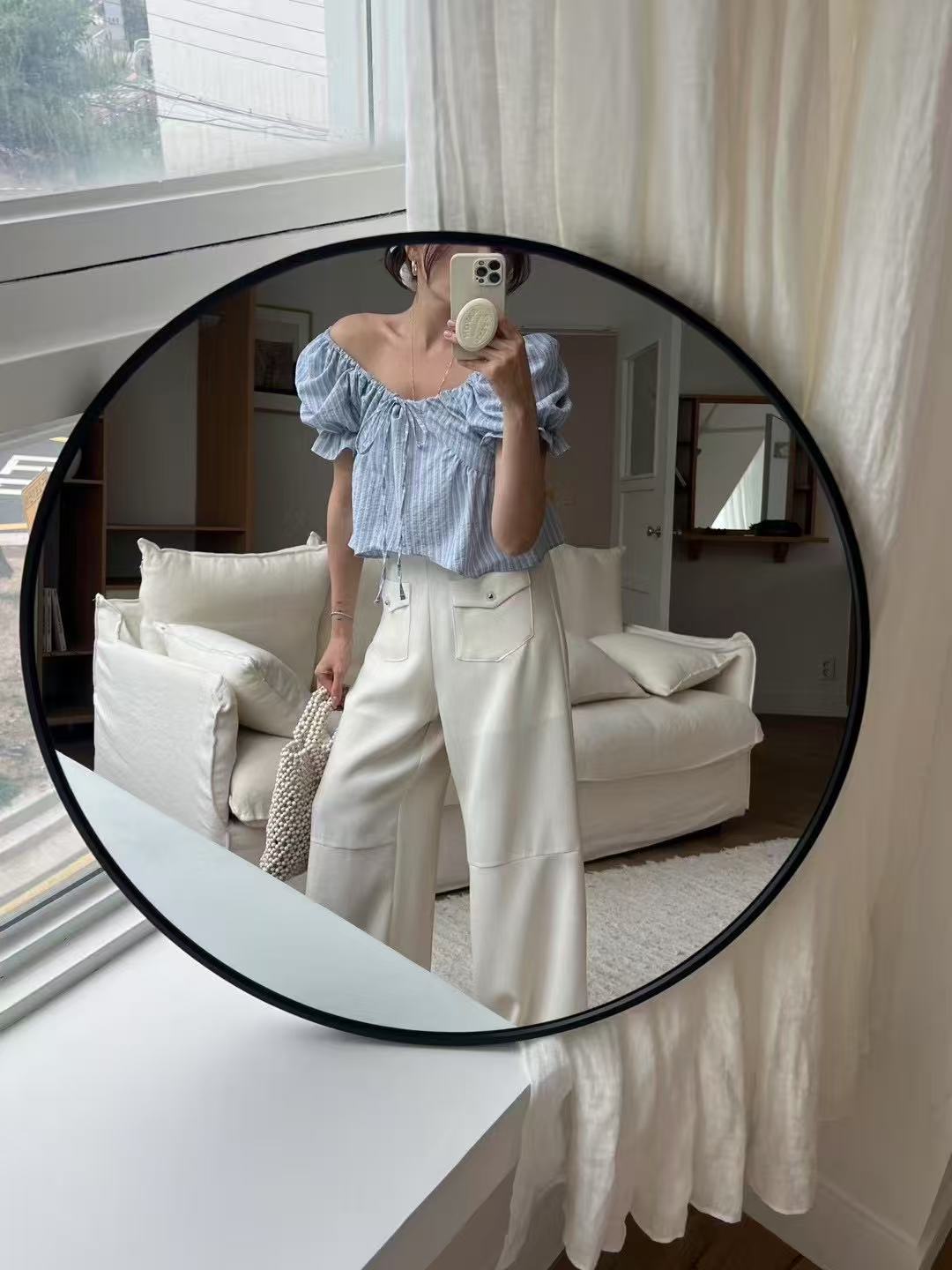 Striped Shirt T Top
