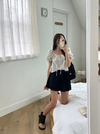 Chiffon A lined Pants