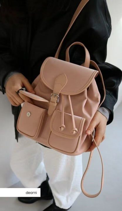 Nylon Double Side Backpack