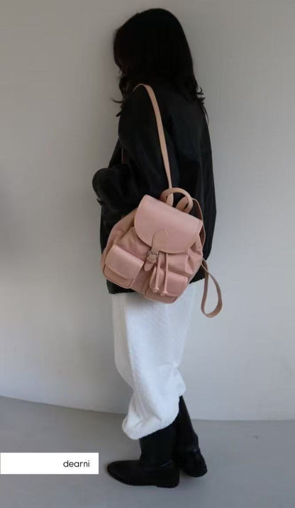 Nylon Double Side Backpack