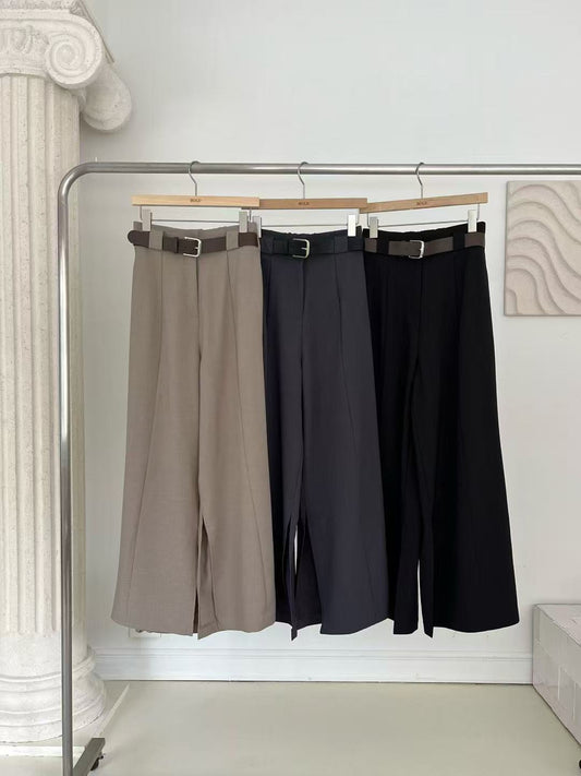 Belt in Chiffon Pants