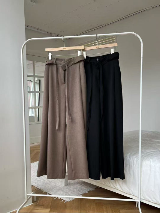 Belt in Chiffon Pants