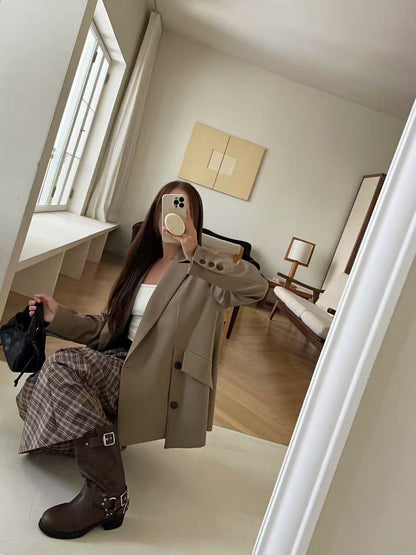 One Side Slash Blazer