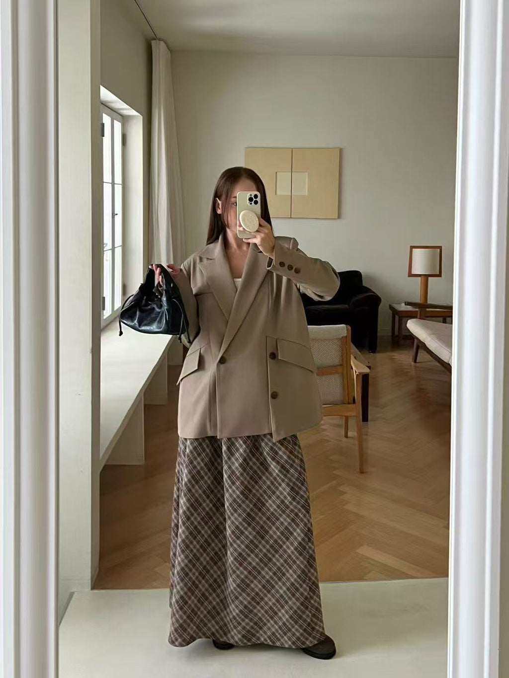 One Side Slash Blazer