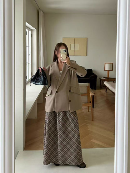 One Side Slash Blazer