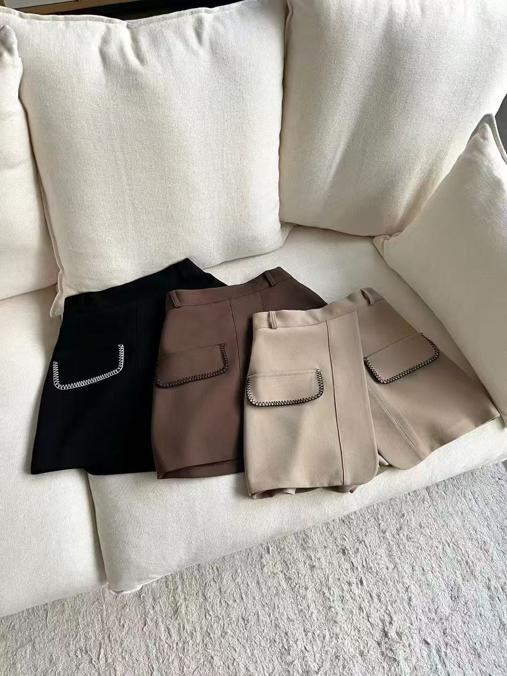 Lined Skirt Shorts