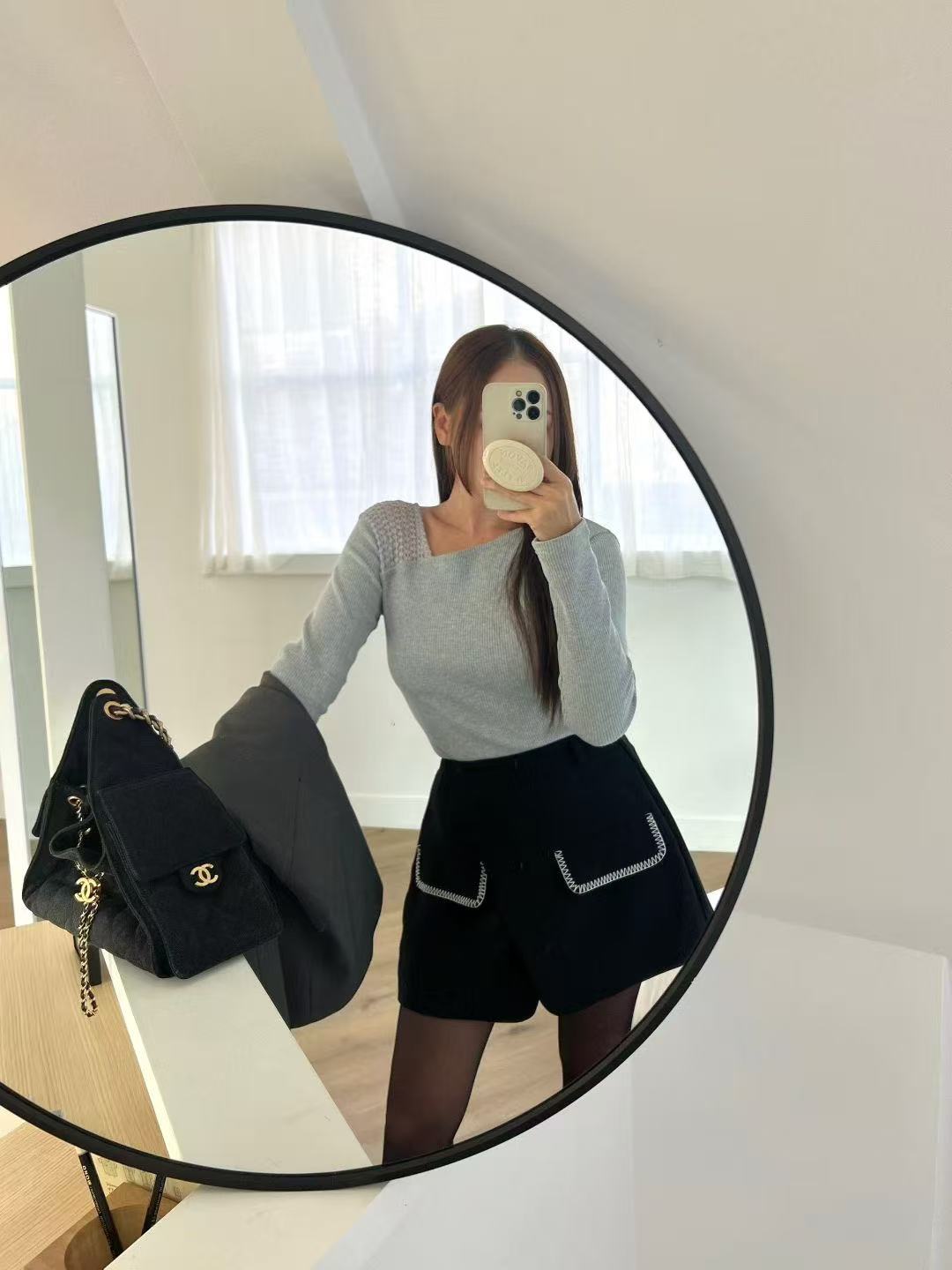 Knitted One Side Top