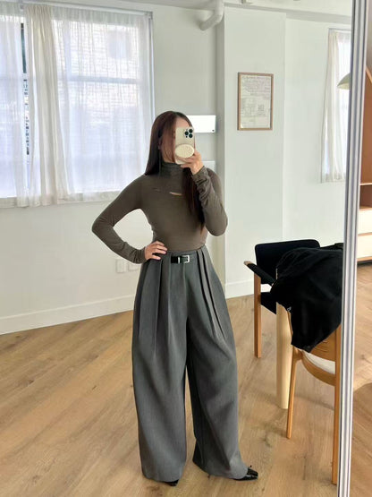 Belt in Chiffon Pants