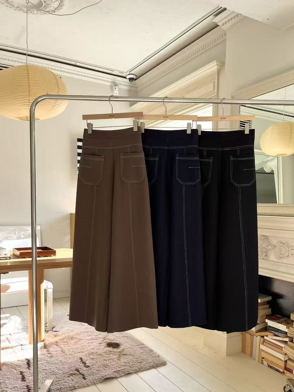 Lined Chiffon Pants