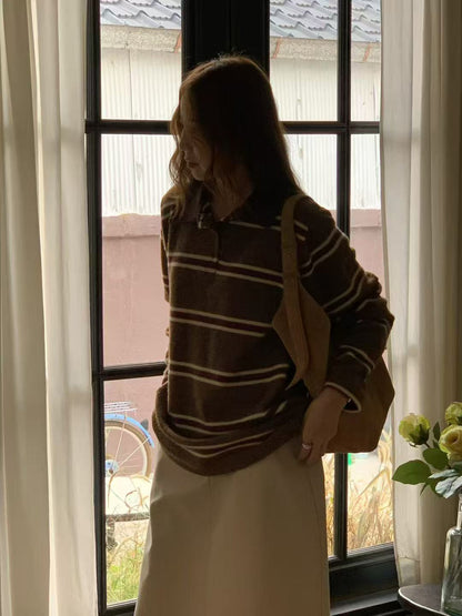 40% Wool Striped Top