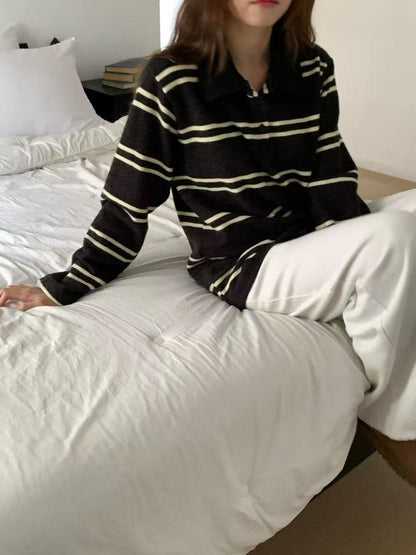 40% Wool Striped Top