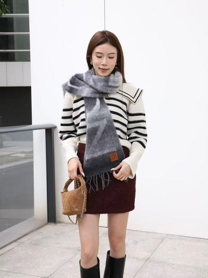 Striped Gold Button Sweater