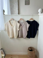 Tweed Bling Oversized Vest