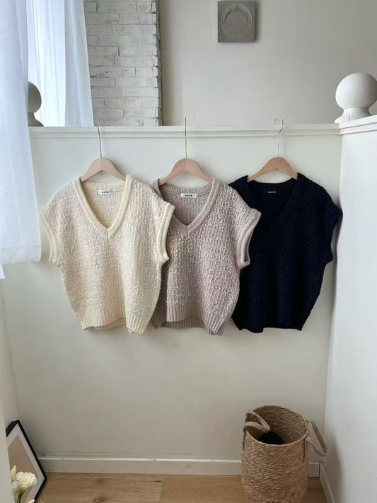 Tweed Bling Oversized Vest