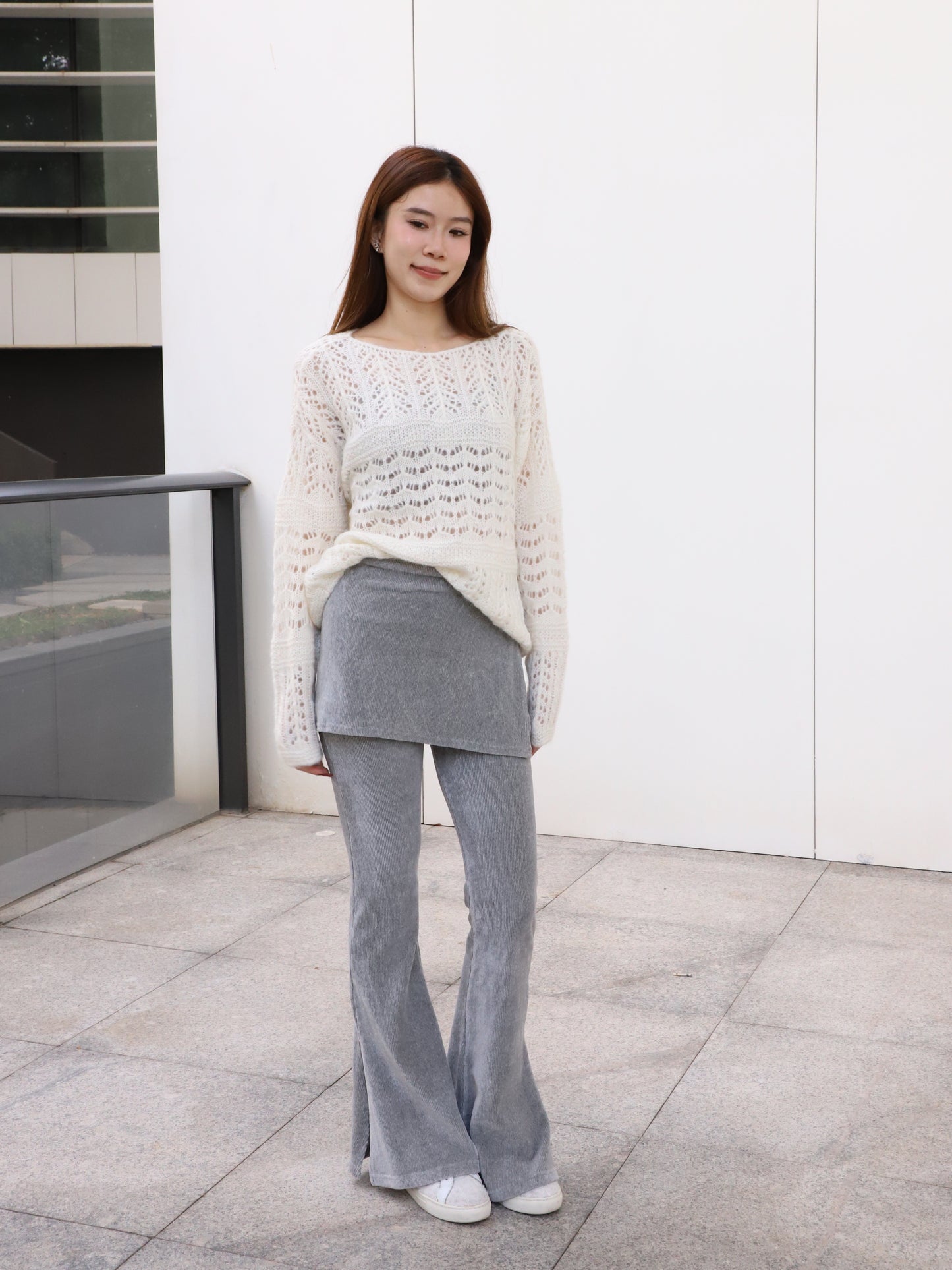 Knitted Snowy Sweater