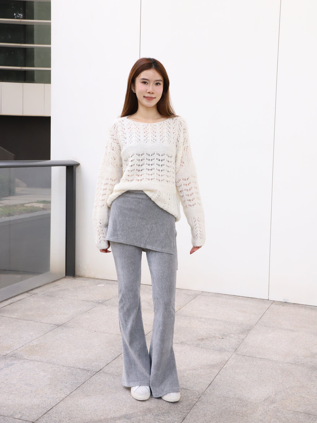 Knitted Snowy Sweater