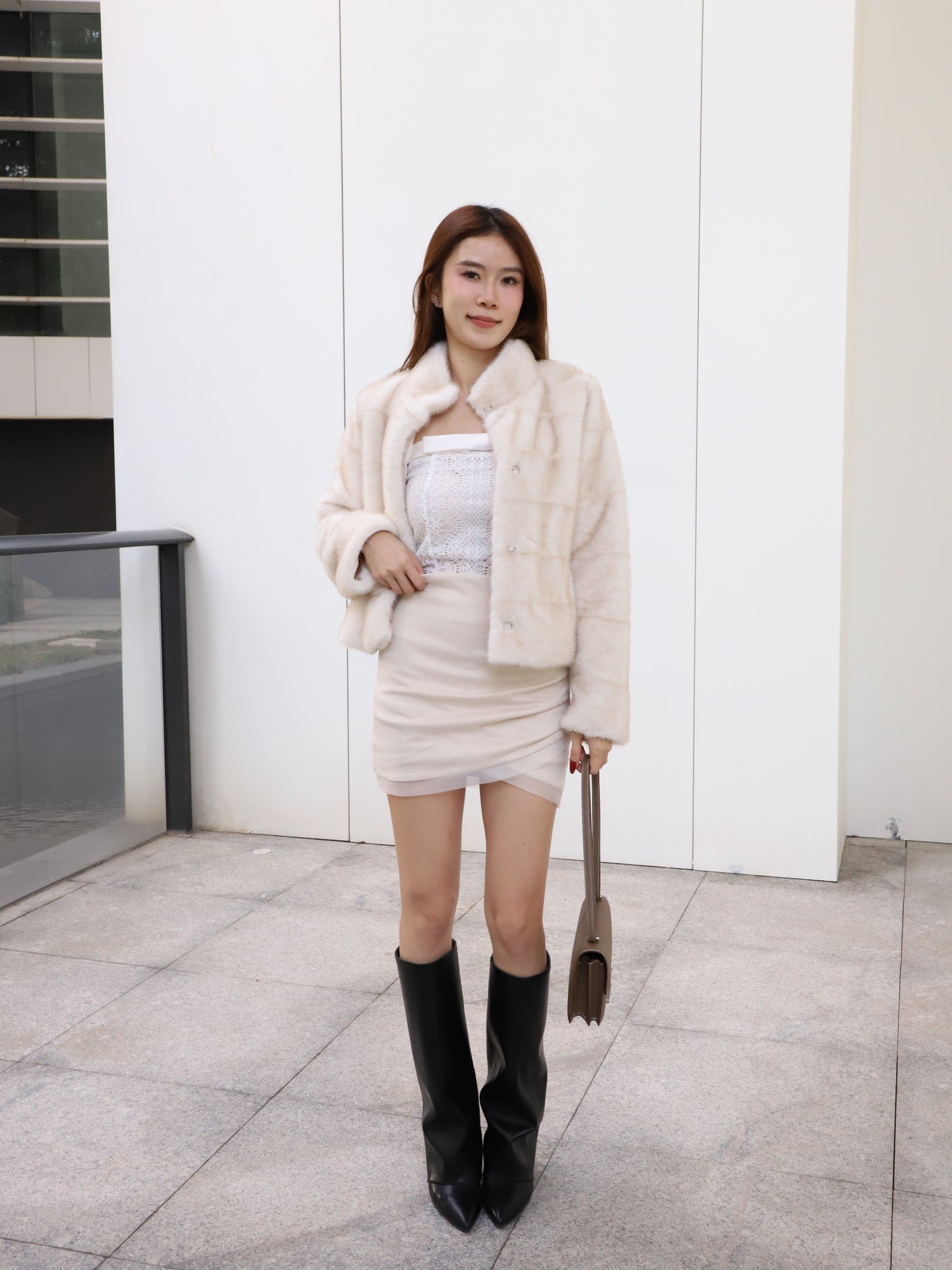 Lace Tube Top with pads