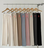 Basic Chiffon Pants With Flexibility
