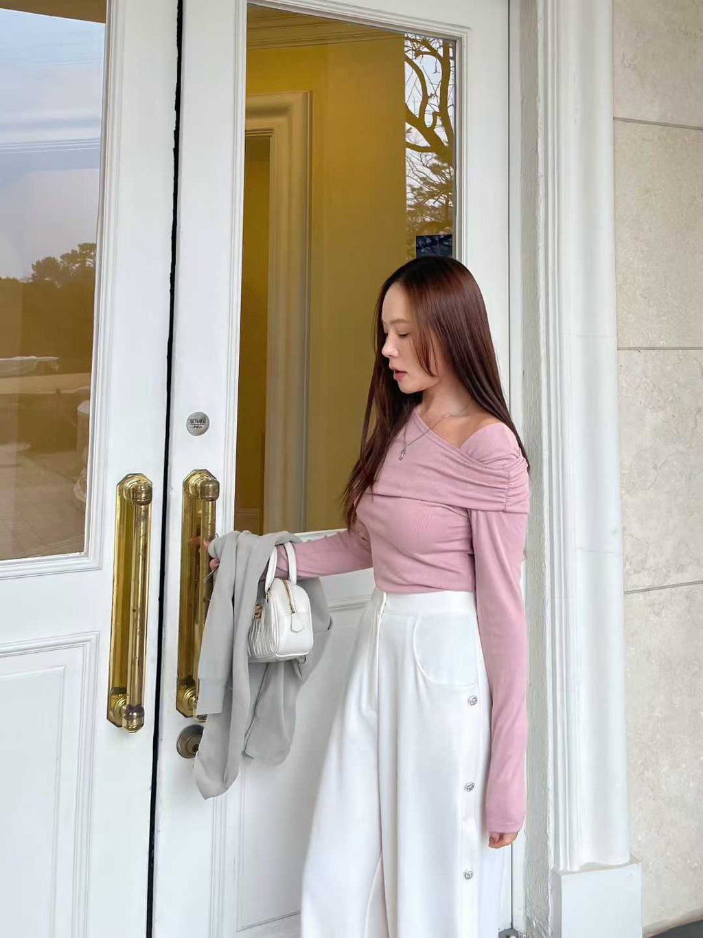 Off Shoulder Basic Top