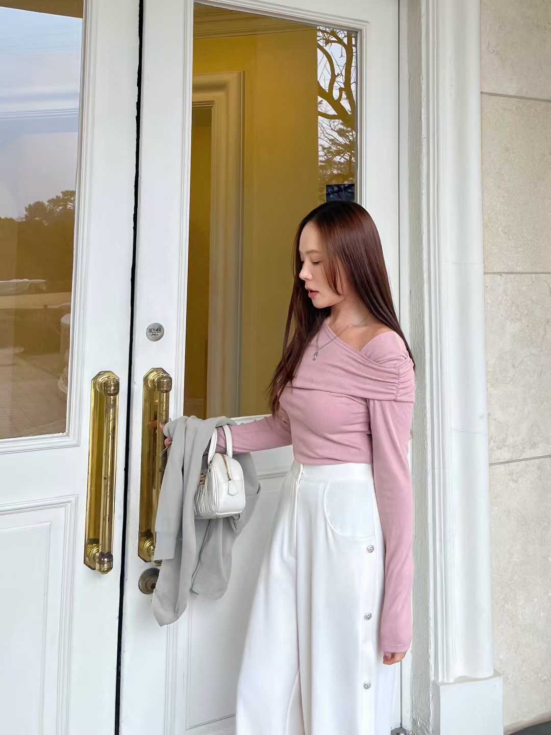 Off Shoulder Basic Top